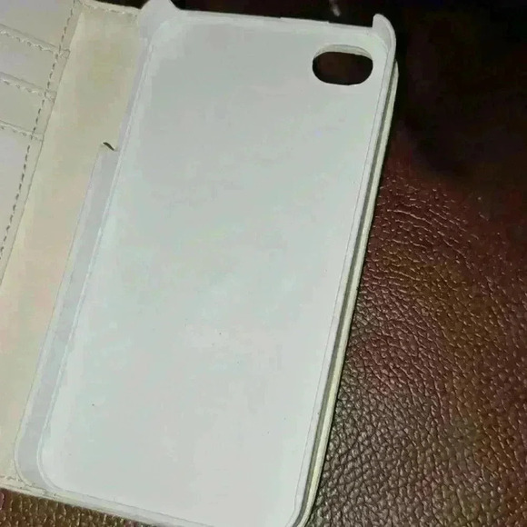 Magnetic IP 4G Wallet Phone Case - White - Picture 5 of 7